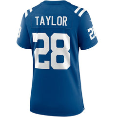Jonathan Taylor Indianapolis Colts Women's Game Jersey - Royal Jerseys