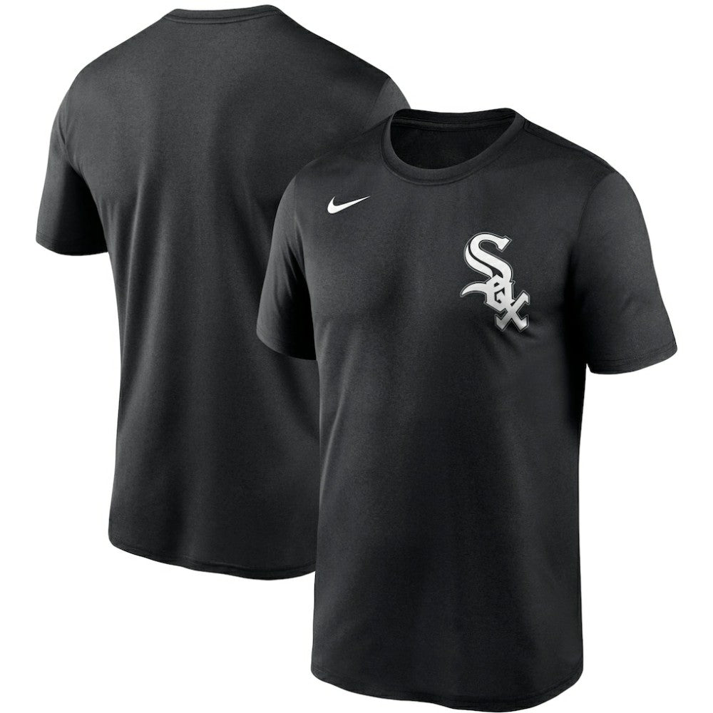 Chicago White Sox Nike Wordmark Legend Performance T-Shirt - Black T-shirts
