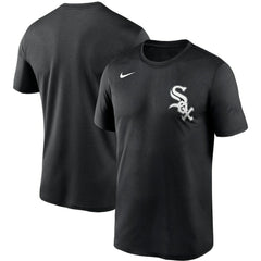 Chicago White Sox Nike Wordmark Legend Performance T-Shirt - Black T-shirts