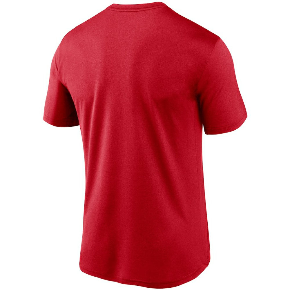 Washington Nationals Nike Wordmark Legend Performance T-Shirt - Red T-shirts