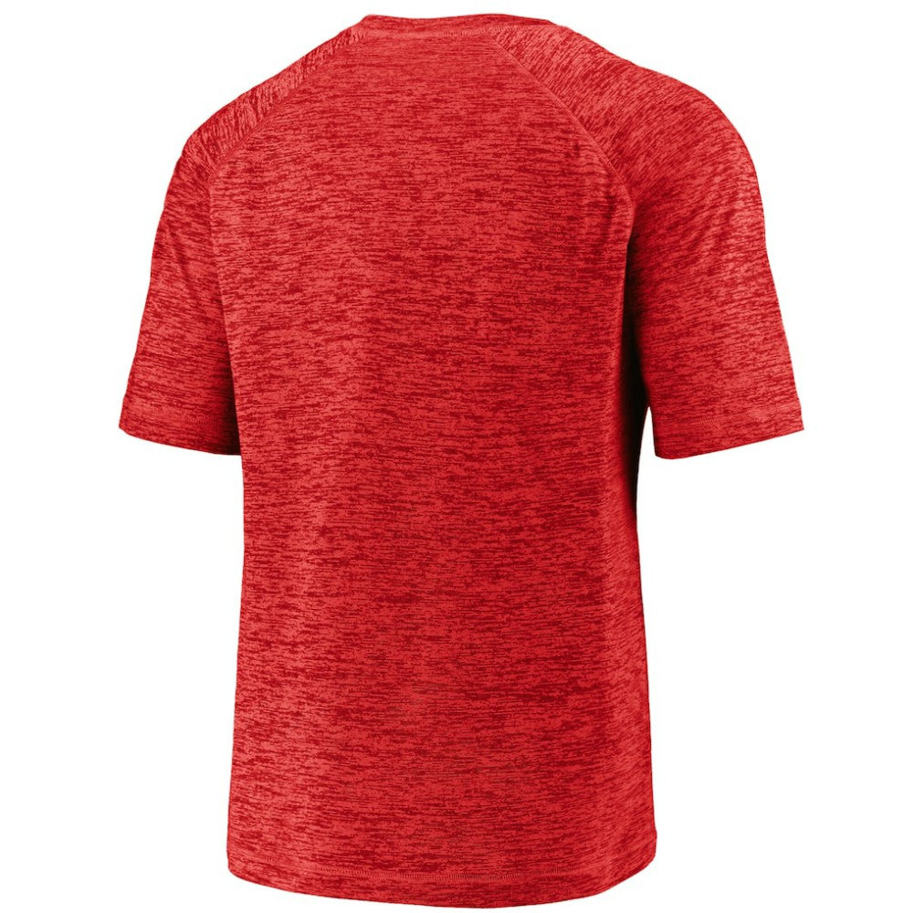 Philadelphia Phillies Fanatics Line Up Primary Threat Striated T-Shirt - Red T-shirts