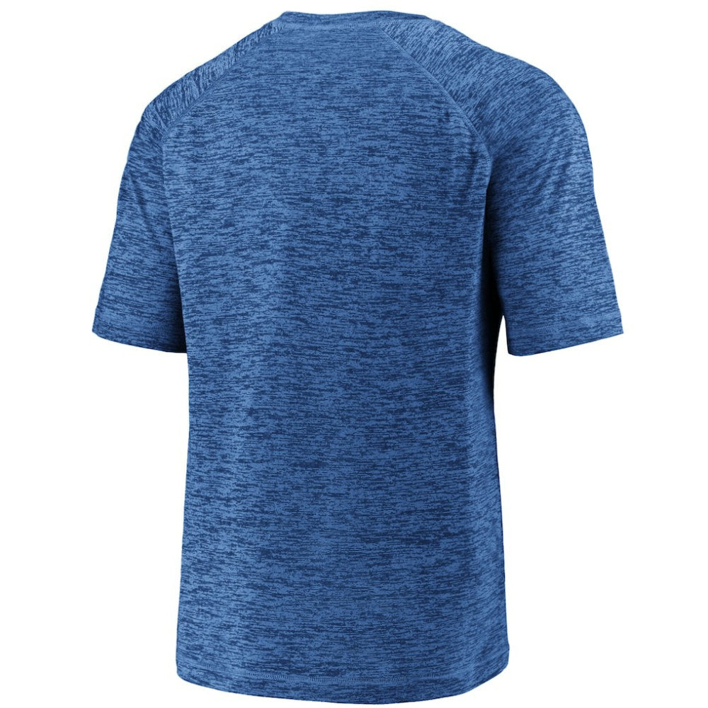 Los Angeles Dodgers Fanatics Line Up Primary Threat Striated T-Shirt - Royal T-shirts