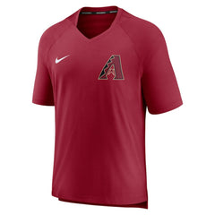 Arizona Diamondbacks Nike Authentic Collection Pregame Performance V-Neck T-Shirt - Red T-shirts