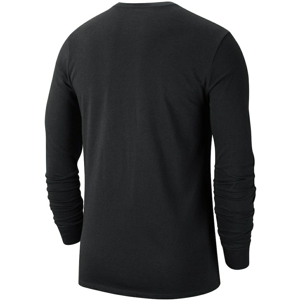 Philadelphia 76ers Courtside Chrome Long Sleeve T-Shirt Black - Nike