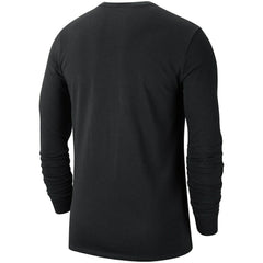 Philadelphia 76ers Courtside Chrome Long Sleeve T-Shirt Black - Nike