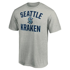 Seattle Kraken Fanatics Victory Arch T-Shirt - Heather Gray | US 3959185
