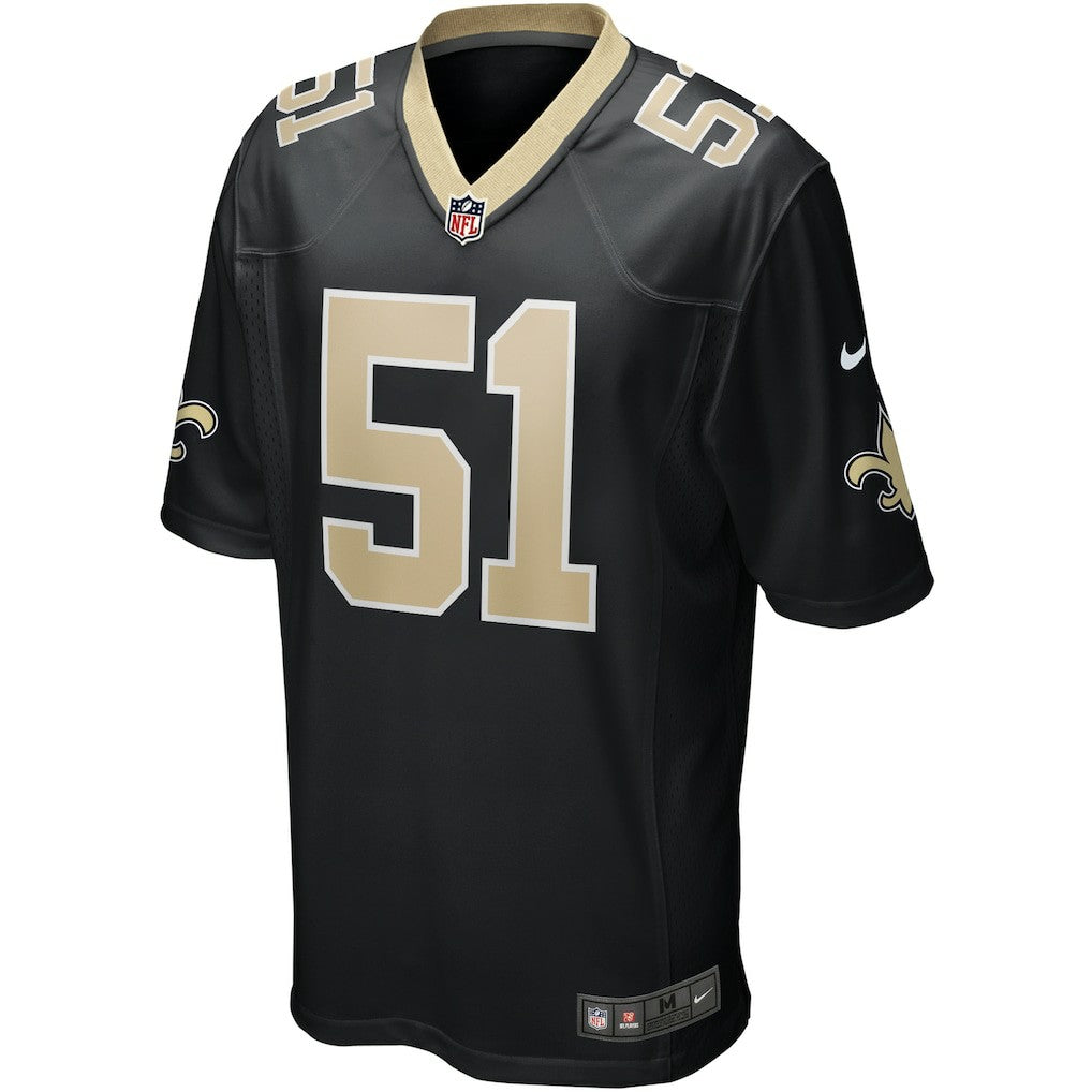 Cesar Ruiz New Orleans Saints Player Game Jersey - Black Jerseys