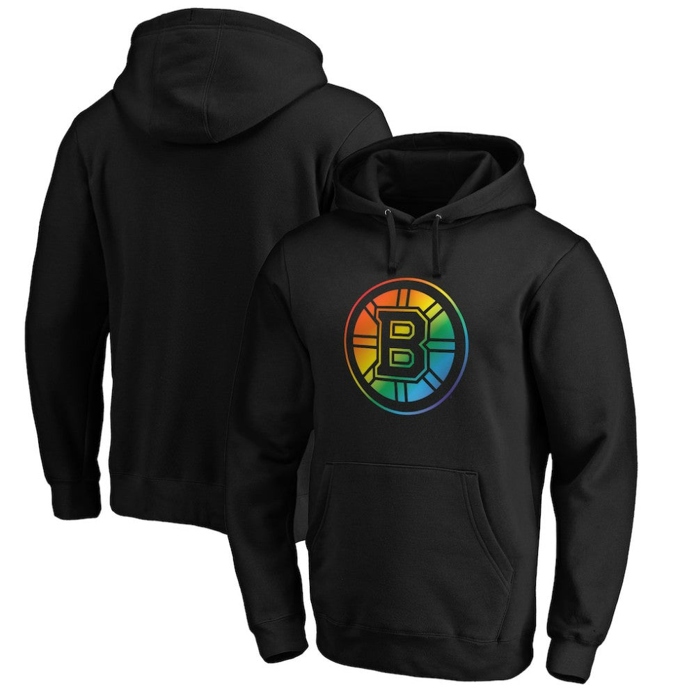 Boston Bruins Team Pride Logo Pullover Hoodie - Black | US 3964470