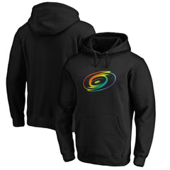 Carolina Hurricanes Team Pride Logo Pullover Hoodie - Black | US 3964473