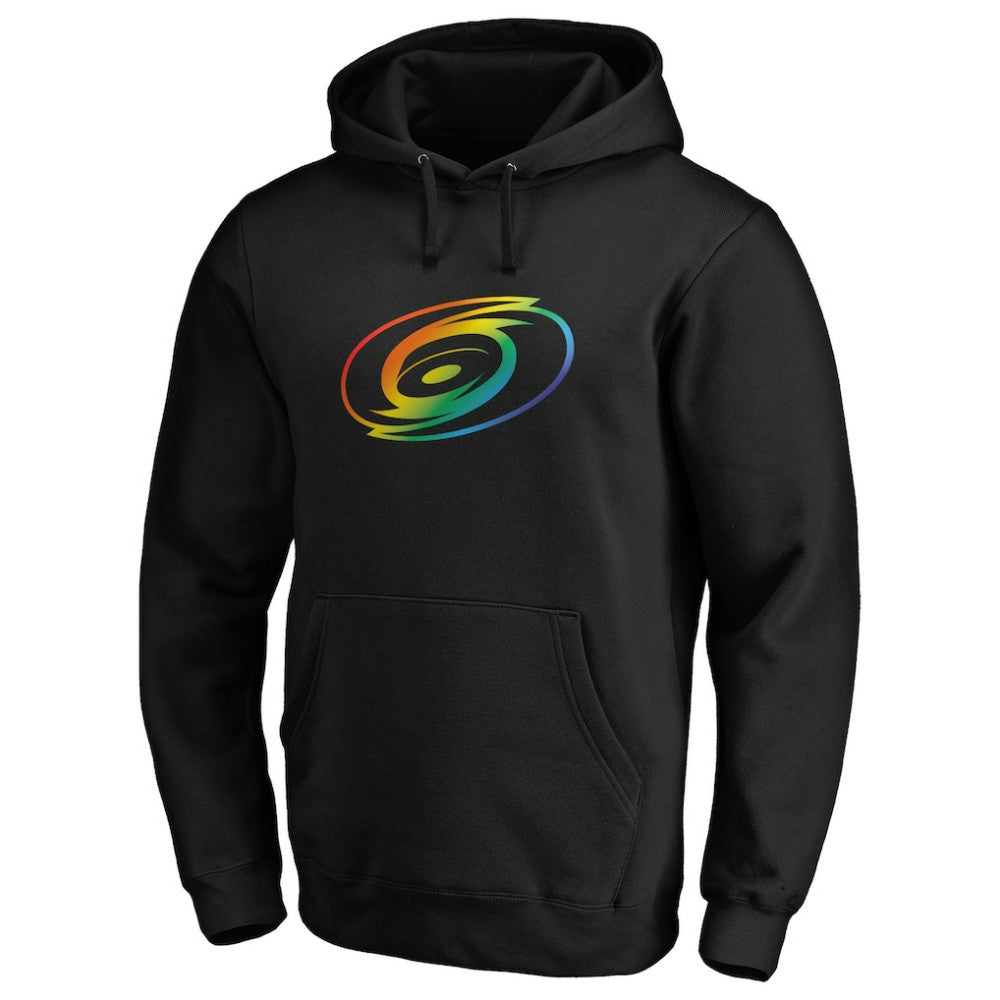Carolina Hurricanes Team Pride Logo Pullover Hoodie - Black | US 3964473