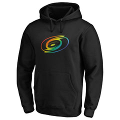 Carolina Hurricanes Team Pride Logo Pullover Hoodie - Black | US 3964473
