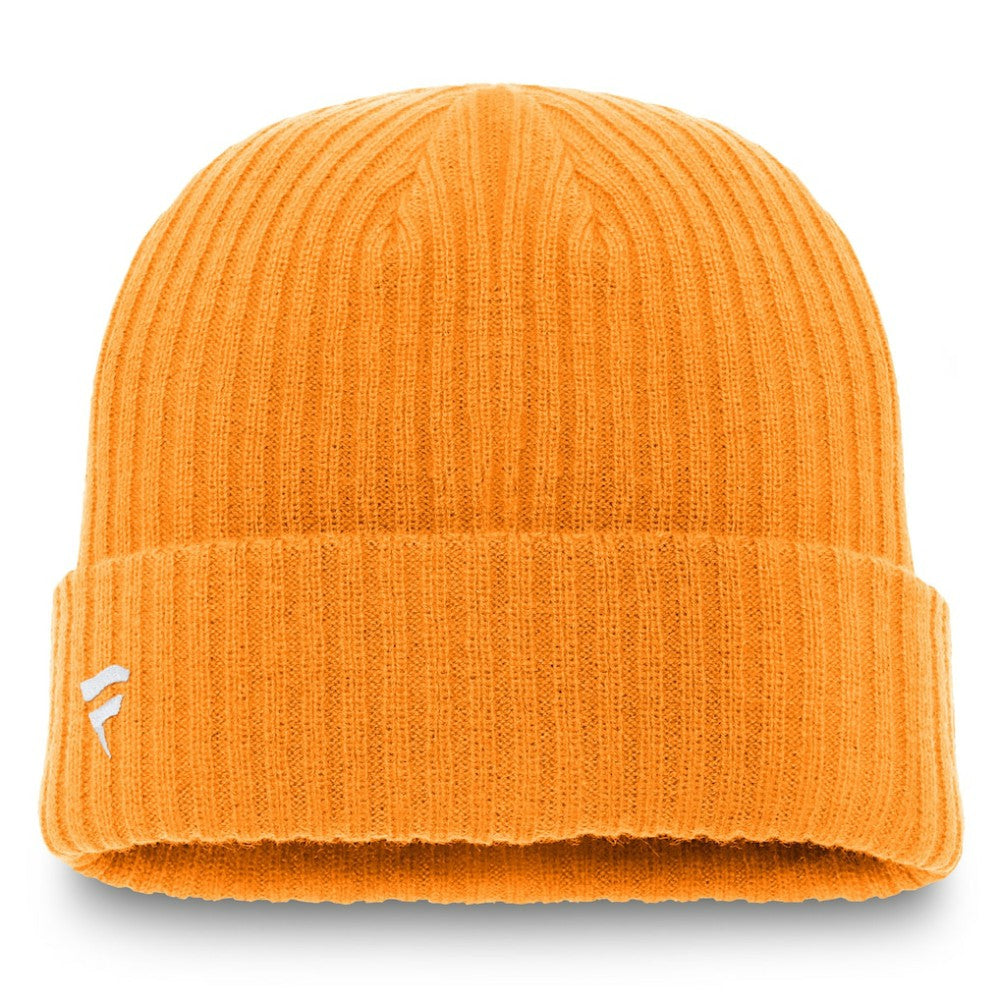 Nashville Predators Fanatics Core Primary Logo Cuffed Knit Hat - Gold | US 3970333