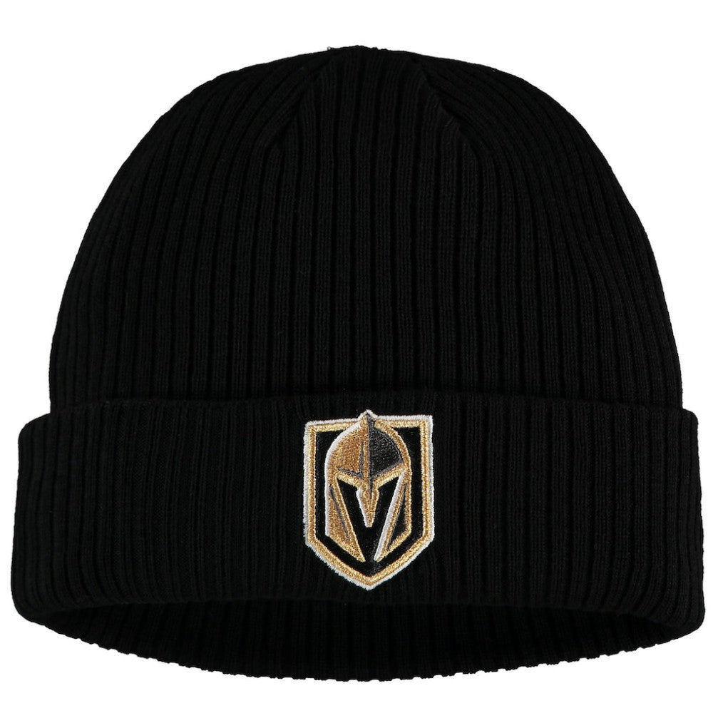 Vegas Golden Knights Fanatics Core Primary Logo Cuffed Knit Hat - Black | US 3970340