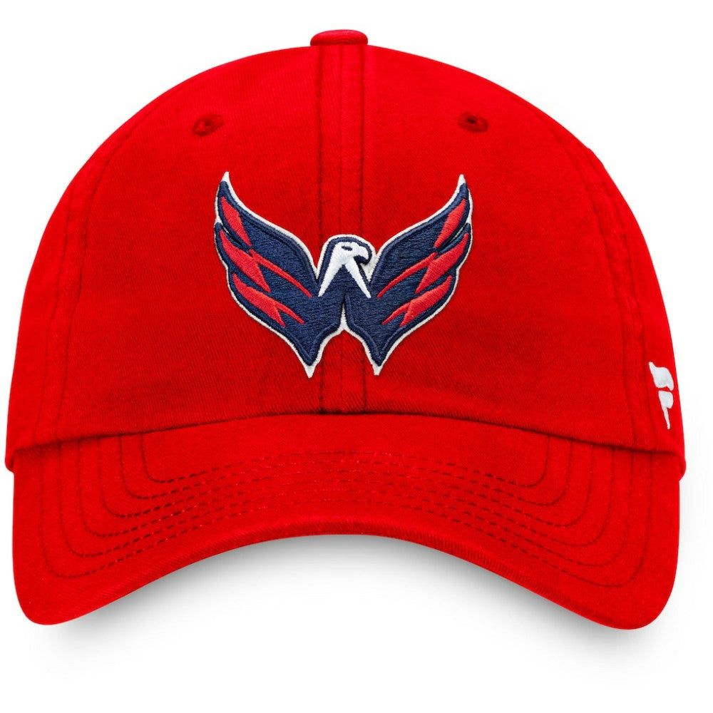 Washington Capitals Fanatics Core Primary Logo Adjustable Hat - Red | US 3970516
