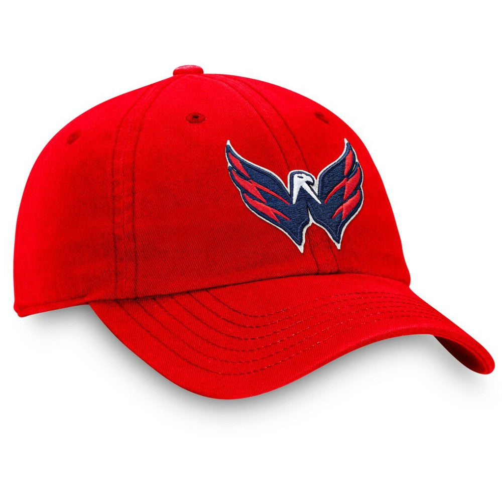 Washington Capitals Fanatics Core Primary Logo Adjustable Hat - Red | US 3970516