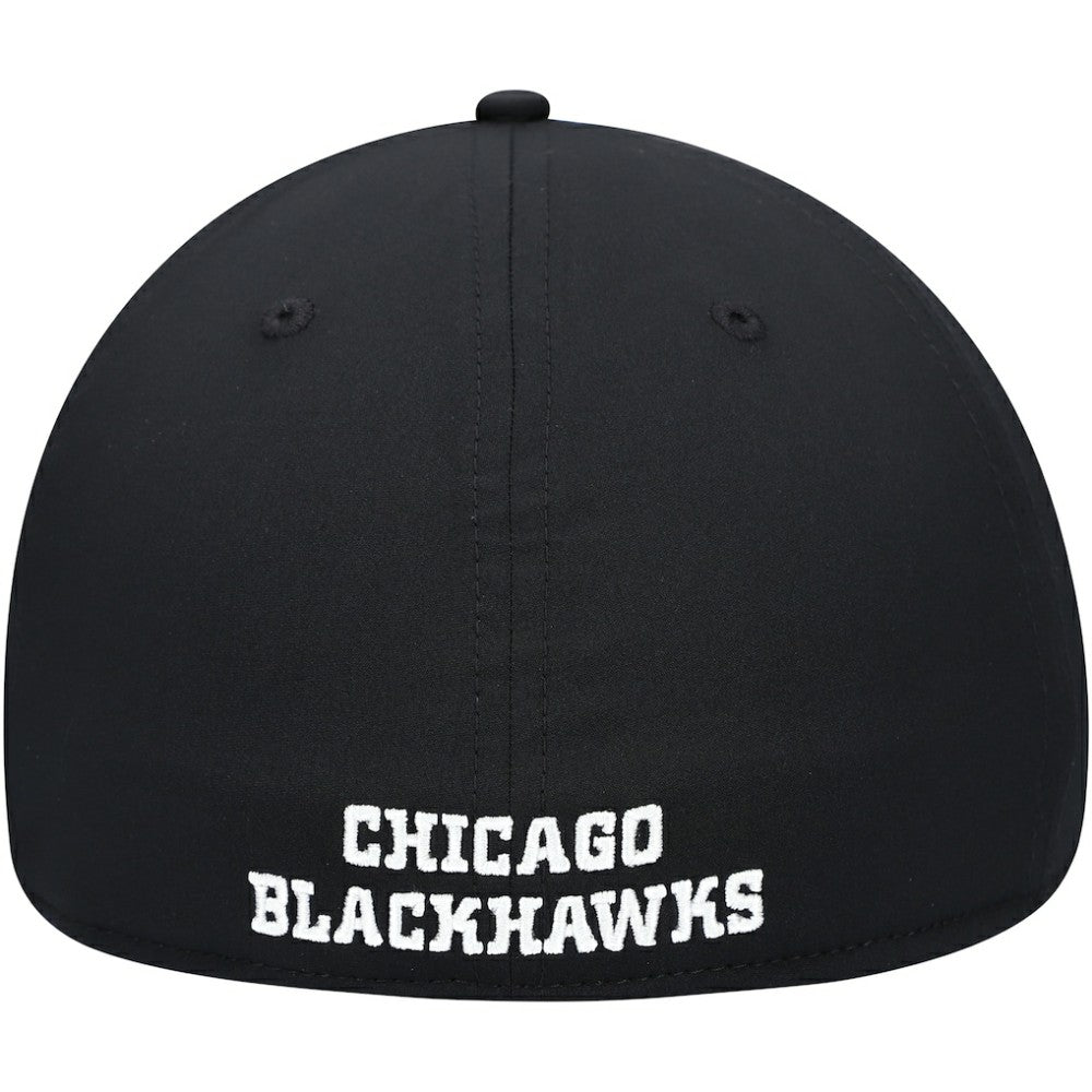 Chicago Blackhawks Fanatics Core Primary Logo Flex Hat - Black | US 3970655