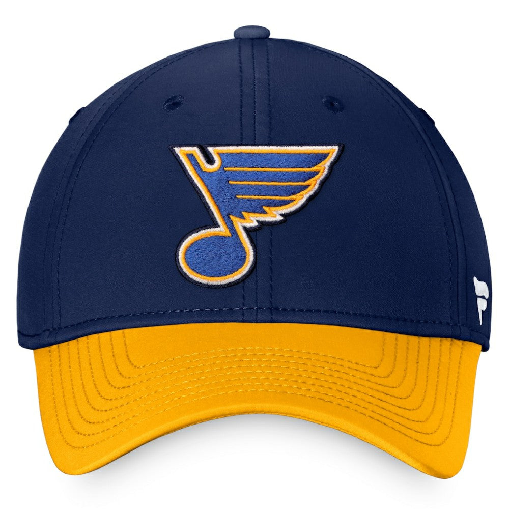 St. Louis Blues Fanatics Core Primary Logo Flex Hat - Navy | US 3970676