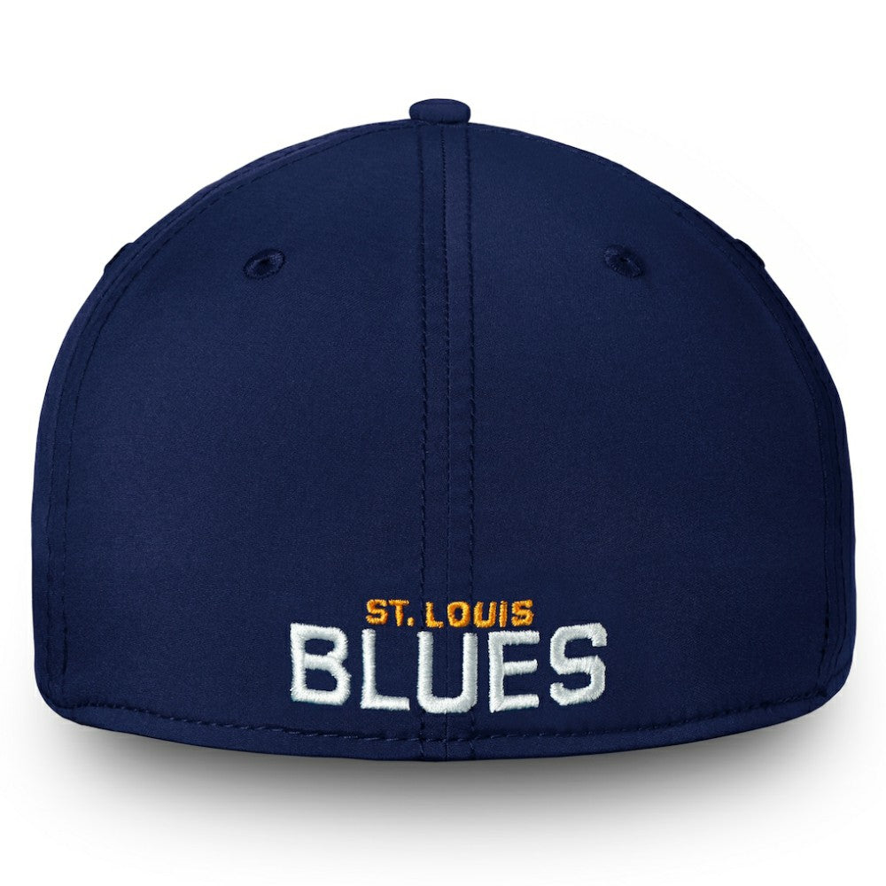 St. Louis Blues Fanatics Core Primary Logo Flex Hat - Navy | US 3970676