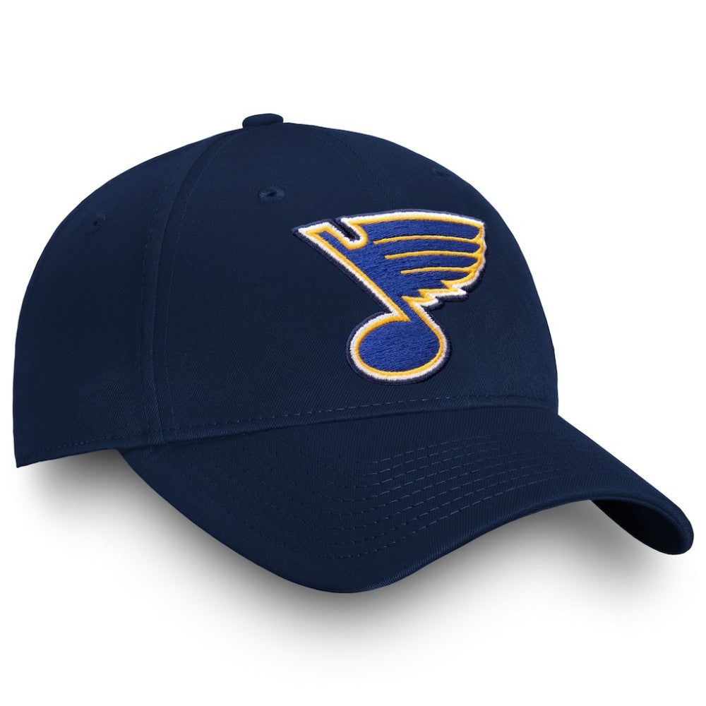 St. Louis Blues Fanatics Core Adjustable Hat - Navy | US 3970855