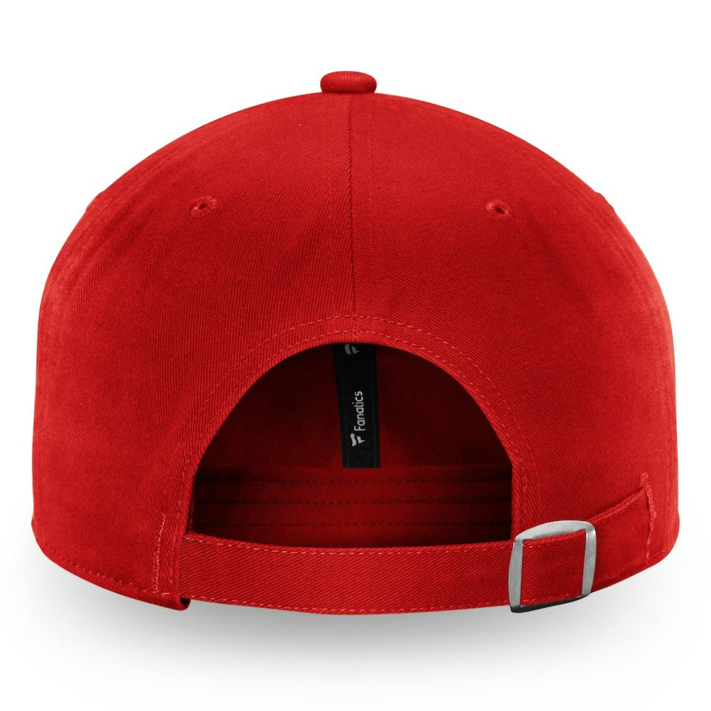 New Jersey Devils Fanatics Women's Core Primary Logo Adjustable Hat - Red | US 3971023