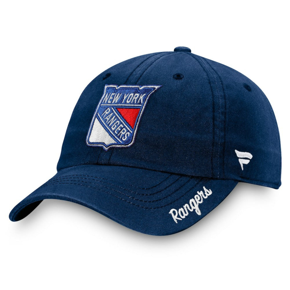 New York Rangers Fanatics Women's Primary Logo Adjustable Hat - Navy | US 3971083