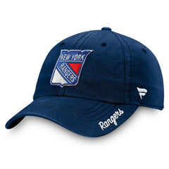 New York Rangers Fanatics Women's Primary Logo Adjustable Hat - Navy | US 3971083