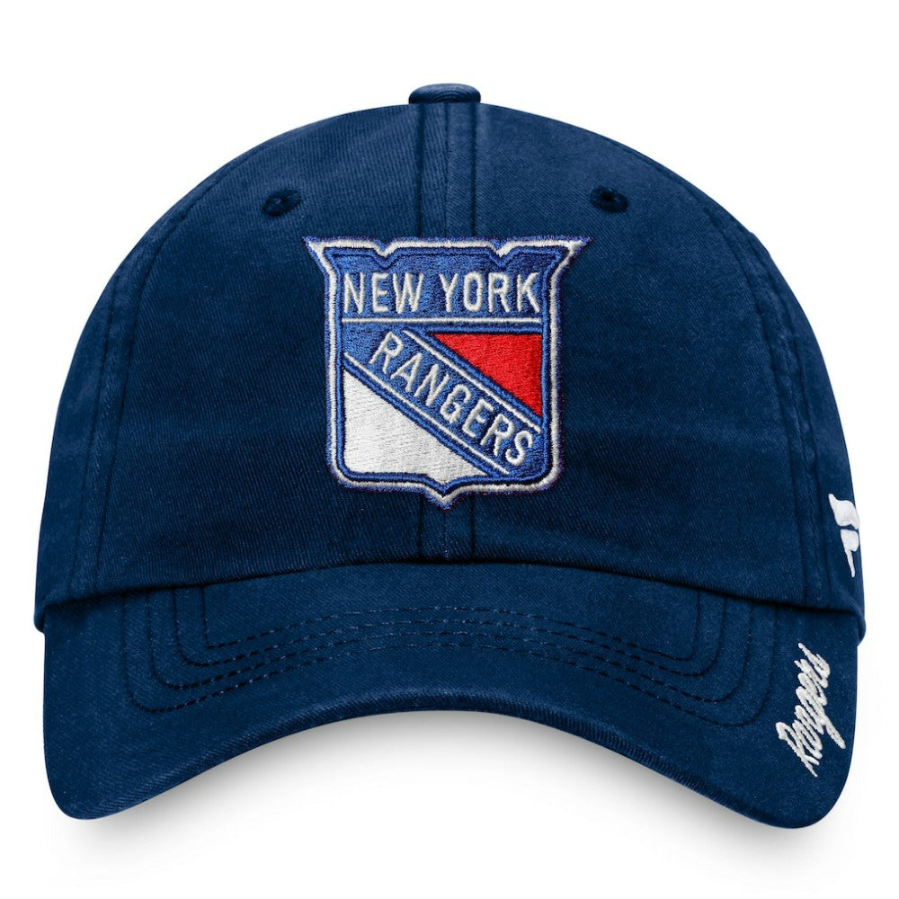 New York Rangers Fanatics Women's Primary Logo Adjustable Hat - Navy | US 3971083