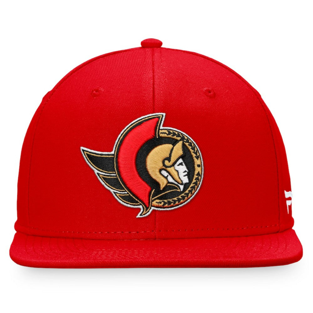 Ottawa Senators Fanatics Core Primary Logo Fitted Hat - Red | US 3971149