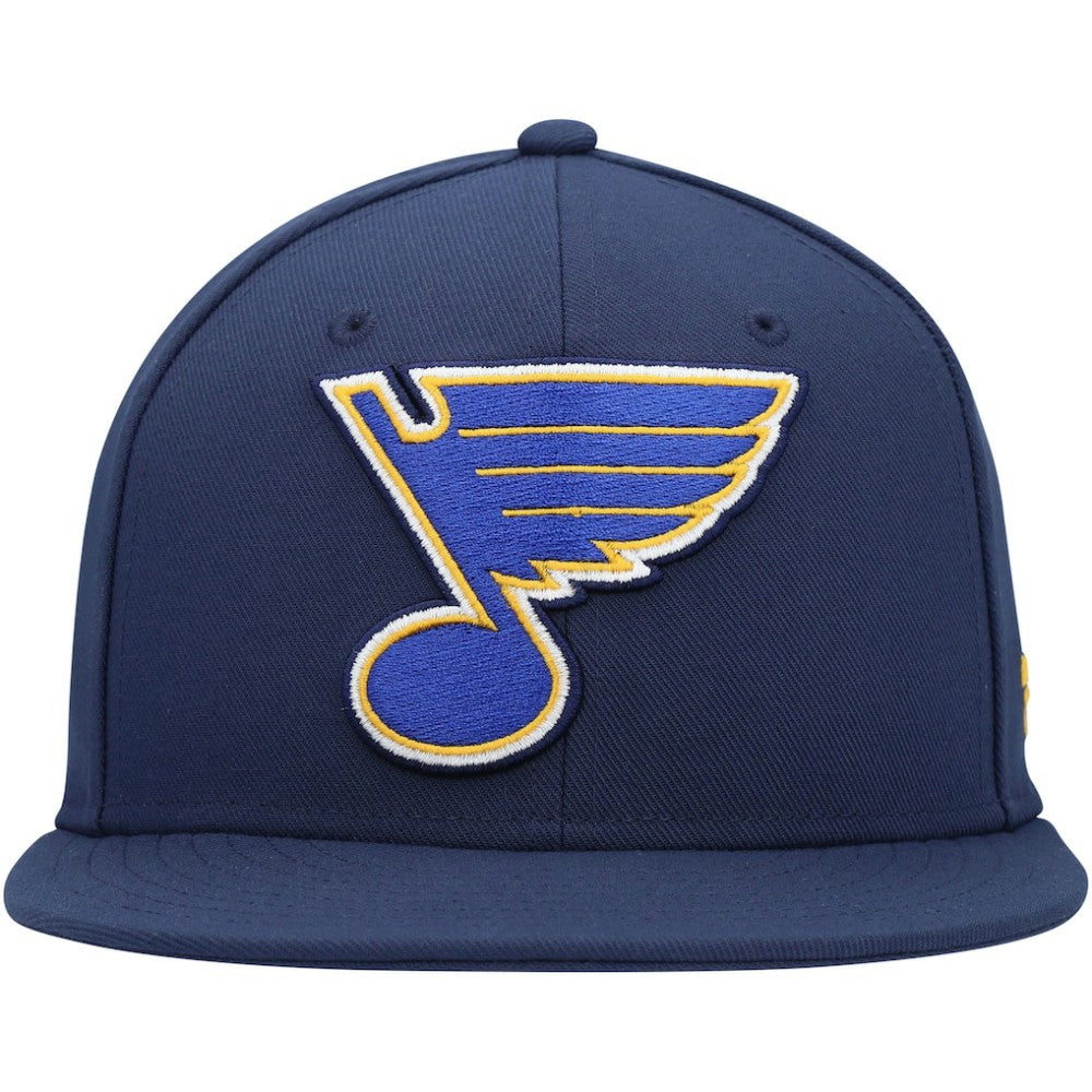 St. Louis Blues Fanatics Core Primary Logo Fitted Hat - Navy | US 3971218