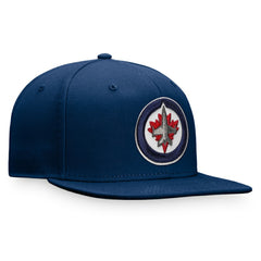 Winnipeg Jets Fanatics Core Primary Logo Fitted Hat - Navy | US 3971223