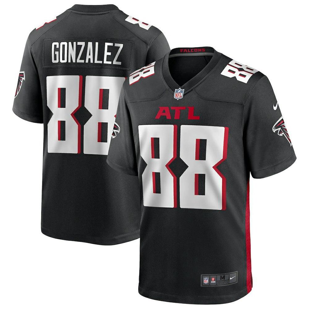 Tony Gonzalez Atlanta Falcons Game Retired Player Jersey - Black Jerseys
