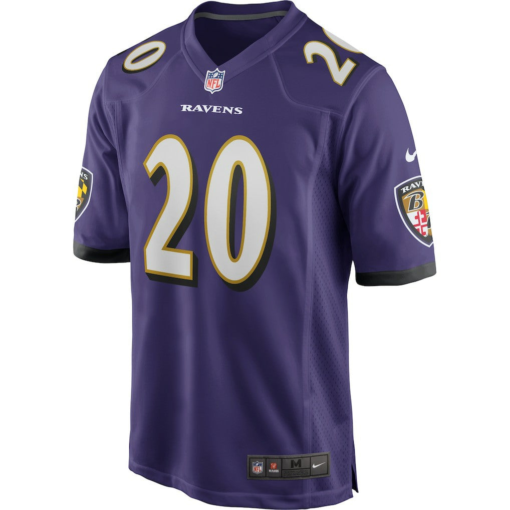 Ed Reed Baltimore Ravens Game Retired Player Jersey - Purple Jerseys