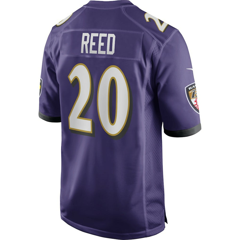 Ed Reed Baltimore Ravens Game Retired Player Jersey - Purple Jerseys