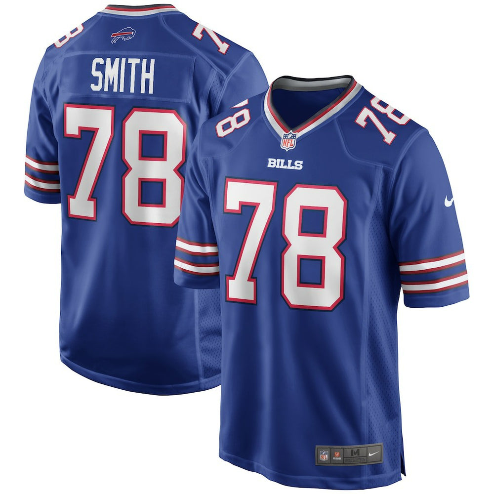 Bruce Smith Buffalo Bills Game Retired Player Jersey - Royal Jerseys