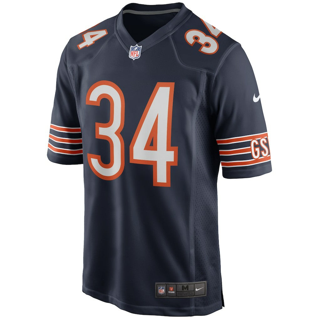 Walter Payton Chicago Bears Game Retired Player Jersey - Navy Jerseys