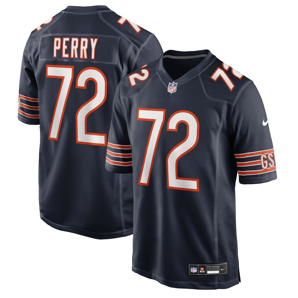 William Perry Chicago Bears Game Retired Player Jersey - Navy Jerseys