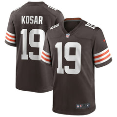 Bernie Kosar Cleveland Browns Game Retired Player Jersey - Brown Jerseys