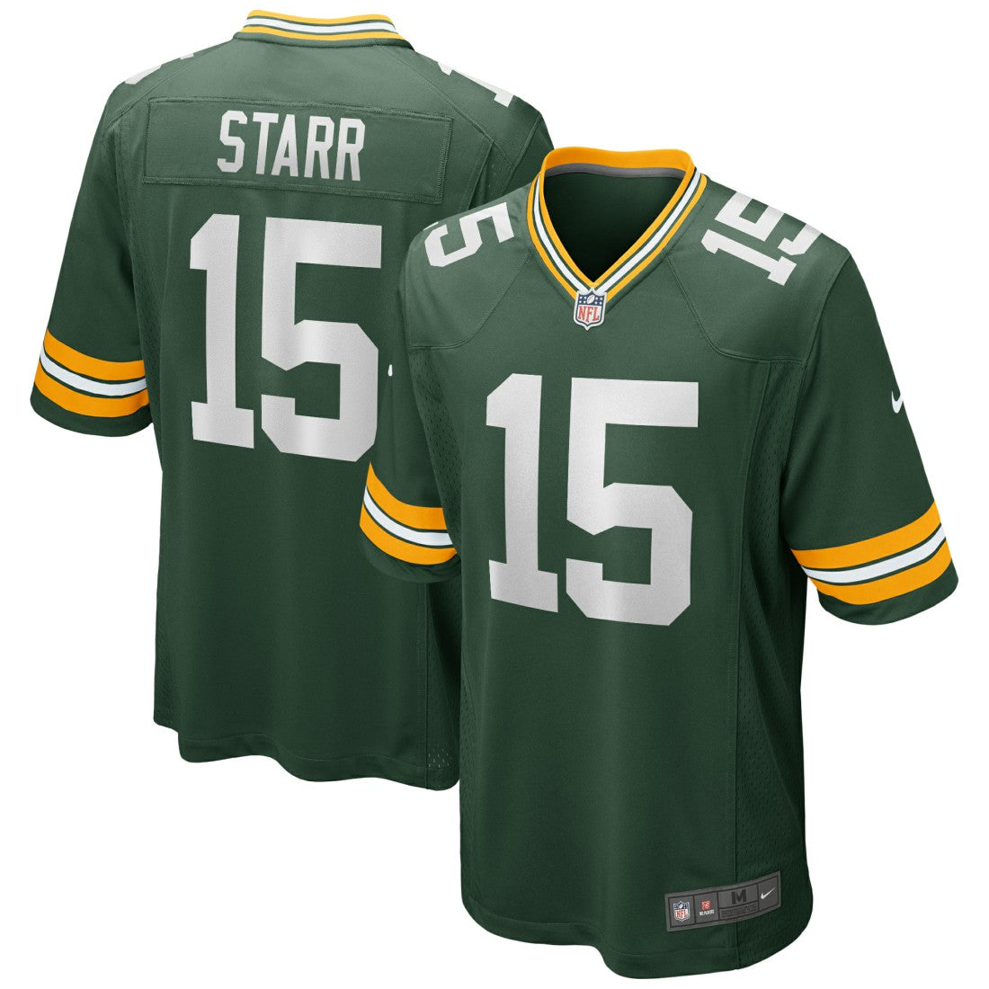 Bart Starr Green Bay Packers Game Retired Player Jersey - Green Jerseys