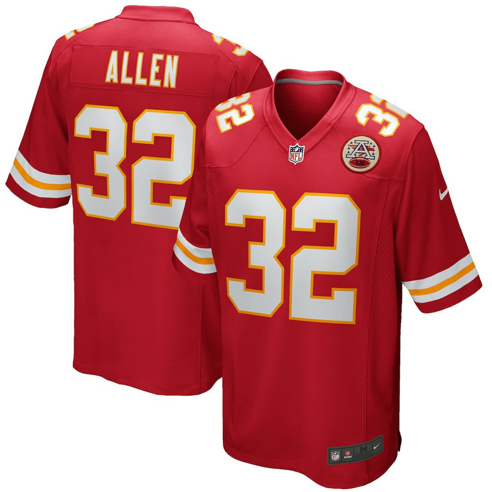 Marcus Allen Kansas City Chiefs Game Retired Player Jersey - Red Jerseys