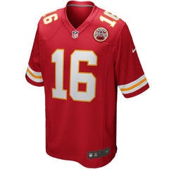 Len Dawson Kansas City Chiefs Game Retired Player Jersey - Red Jerseys