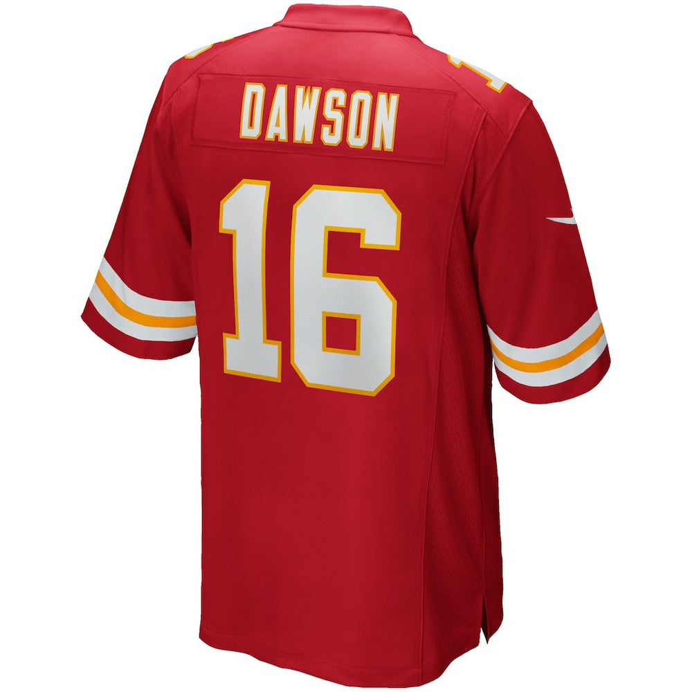 Len Dawson Kansas City Chiefs Game Retired Player Jersey - Red Jerseys