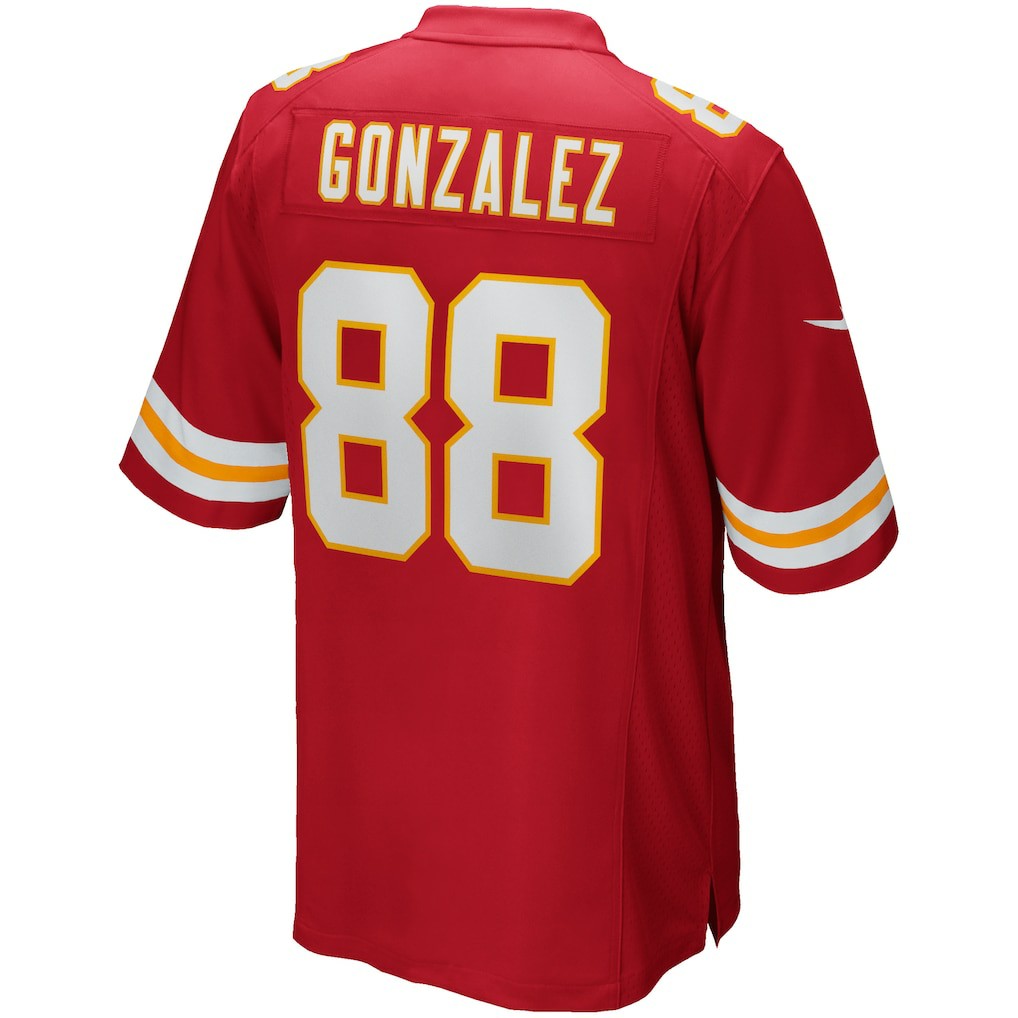 Tony Gonzalez Kansas City Chiefs Game Retired Player Jersey - Red Jerseys