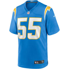 Junior Seau Los Angeles Chargers Game Retired Player Jersey - Powder Blue Jerseys