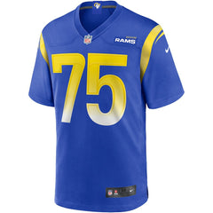 Deacon Jones Los Angeles Rams Game Retired Player Jersey - Royal Jerseys