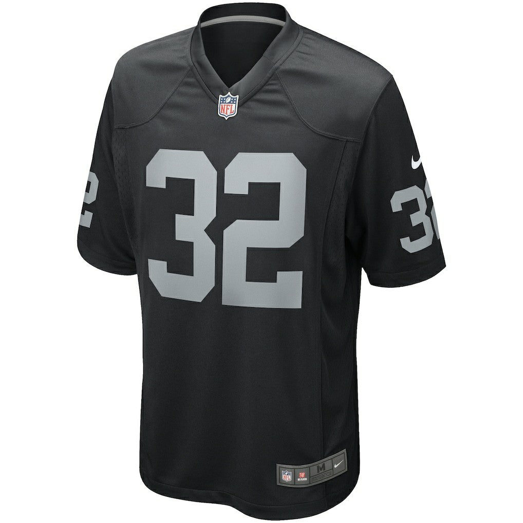 Marcus Allen Las Vegas Raiders Game Retired Player Jersey - Black Jerseys