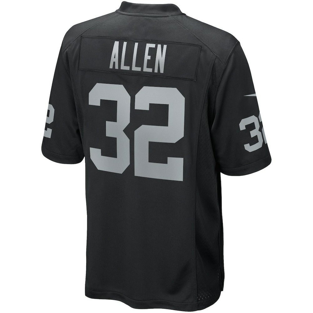 Marcus Allen Las Vegas Raiders Game Retired Player Jersey - Black Jerseys