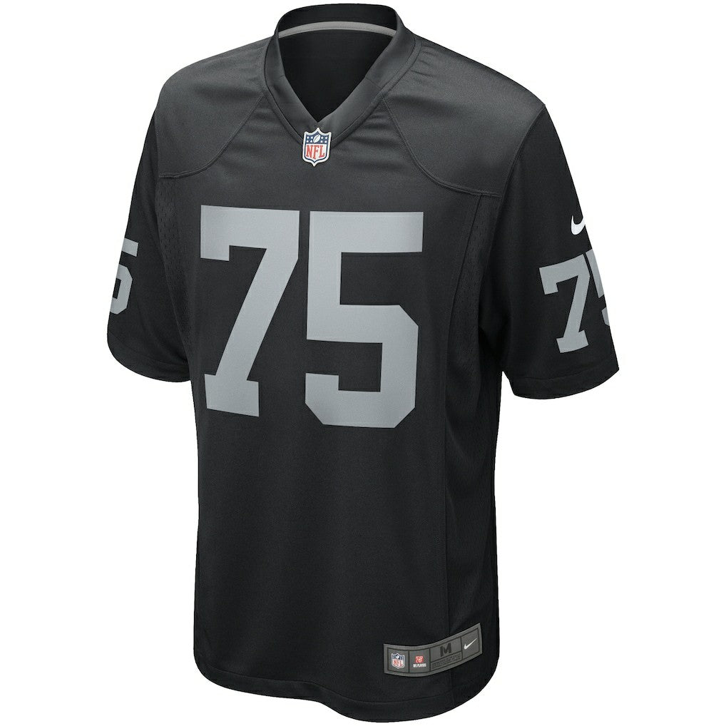 Howie Long Las Vegas Raiders Game Retired Player Jersey - Black Jerseys