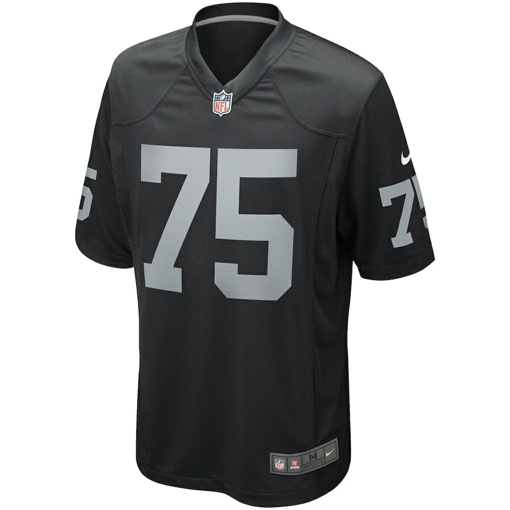 Howie Long Las Vegas Raiders Game Retired Player Jersey - Black Jerseys