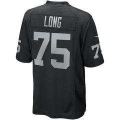 Howie Long Las Vegas Raiders Game Retired Player Jersey - Black Jerseys