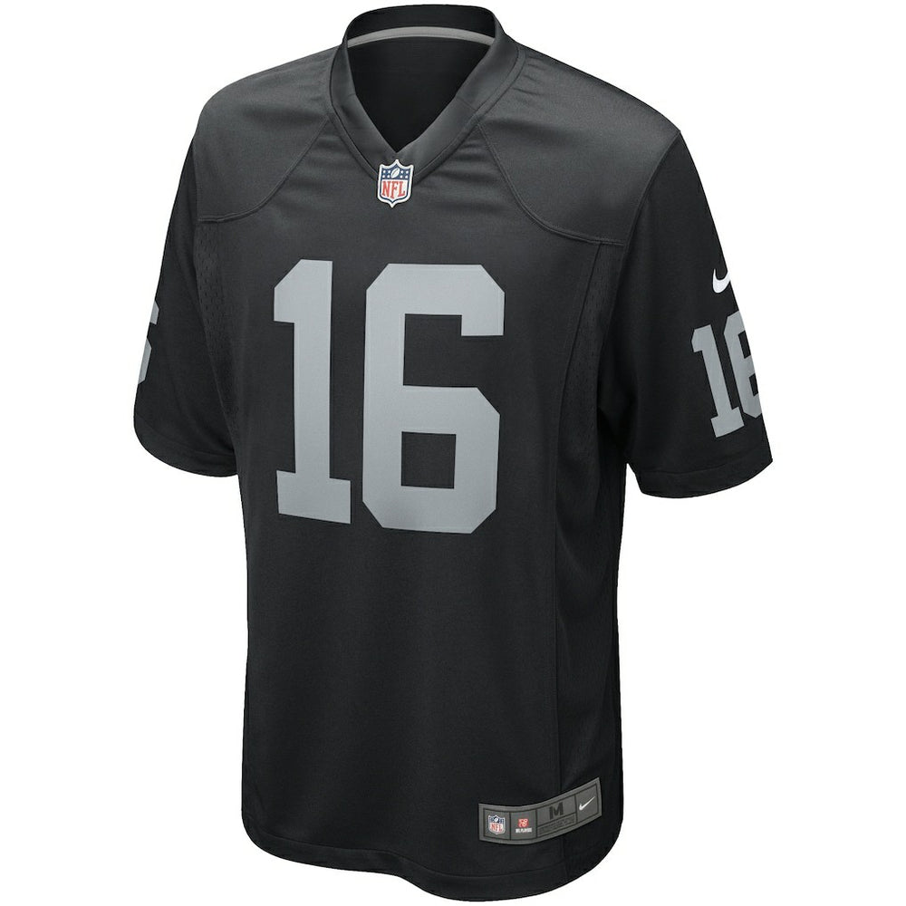 Jim Plunkett Las Vegas Raiders Game Retired Player Jersey - Black Jerseys